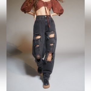 Urban Outfitters baggy high waisted jeans